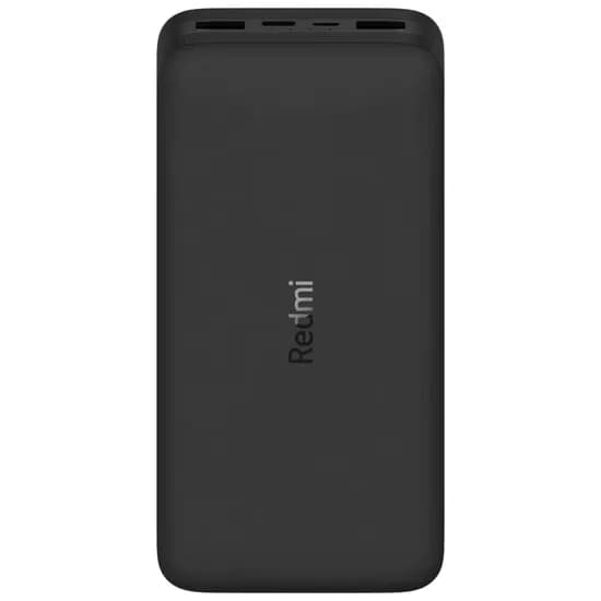 Carregador Portátil Xiaomi Redmi Fast Charge 20.000MAH 18W PB200LZM - Black
