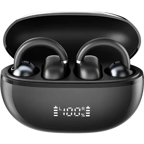 Fone de Ouvido Sem Fio Haylou Airfree Earrings OW03 com Bluetooth - Preto