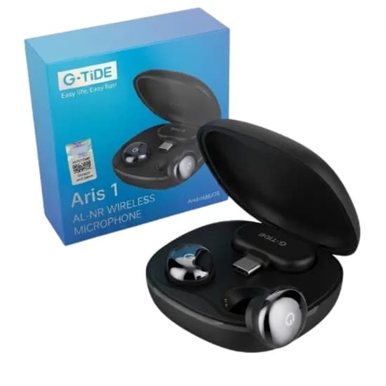 Microfone Sem Fio G-Tide Aris 1 BT Black