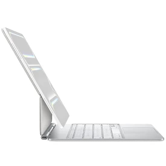 Teclado Apple Magic Keyboard MWR43LL/A para iPad Pro 13" (M4)-Branco