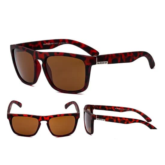 Óculos de Sol Unissex Quiksilver QS731 C3 - Vermelho e Preto