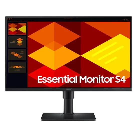 Monitor Samsung Essential S4 LS24D402GANXGO 24" Full HD 100HZ Ips - Preto