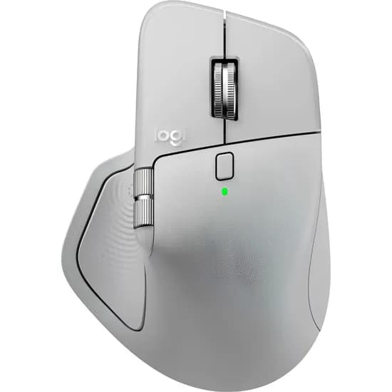 Mouse Logitech MX Master 4 Sem Fio - Pale Gray (910-007566)