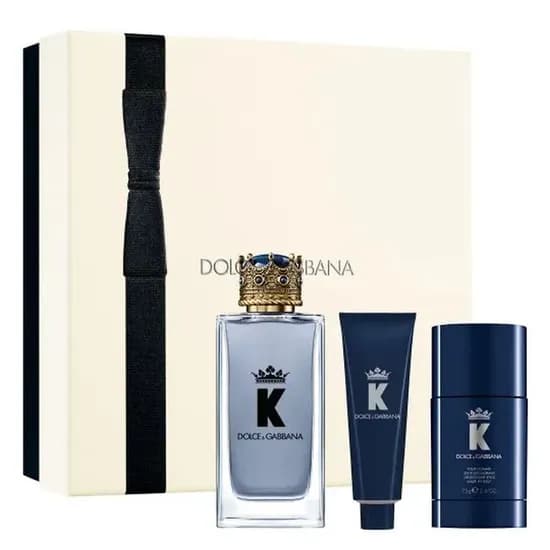 D&G K Set Edt 100ML+Aft+s/G