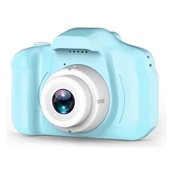Camera para Criança Children's Digital / 2" / 400MAH / 4 Funçoes / 5V / 1A- Azul Claro