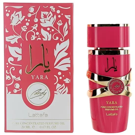 Óleo de Perfume Lattafa Yara Candy - Feminino 20ML