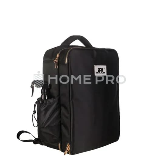 Mochila Profissional JRL Preta e Dourada