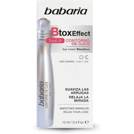 Creme para Contorno Dos Olhos Babaria Efeito Botox Totalift - 12ML