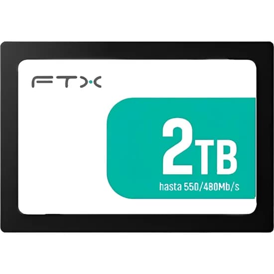 SSD 2.5" FTX P3 SATA III 550-470 MB/s - Preto