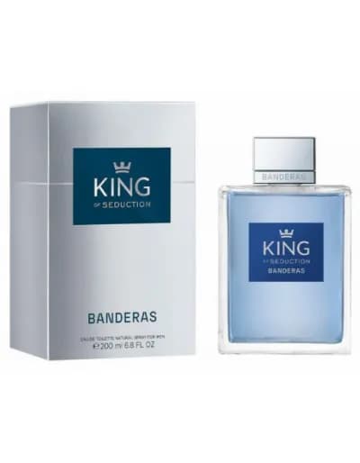 Perfume Antonio Banderas King Of Seduction Eau de Toilette Masculino 200ML