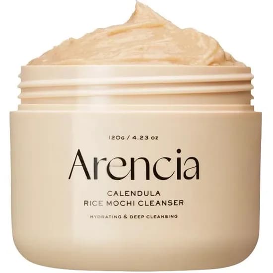 Limpador Facial Arencia Calendula Rice Mochi Cleanser de 120 G