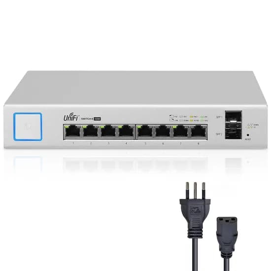Ui. US-8-150W-BR Unifi Switch 8P Poe RJ45 + 2P SFP