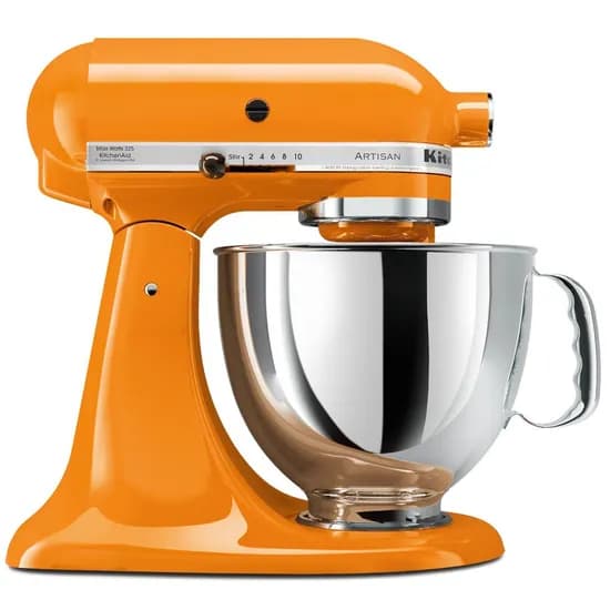 Batedeira Kitchenaid KSM150PSTG 10 Velocidades 300W 4.8L 120V - Tangerina