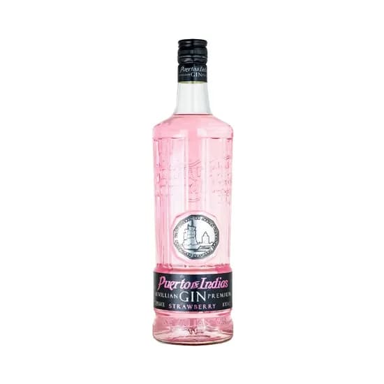 Gin Puerto de Indias Strawberry 1 Litro