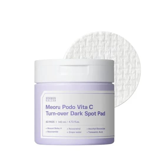 Sungboon Editor Meoru Podo Vita C Turnover Dark Spot 60PAD