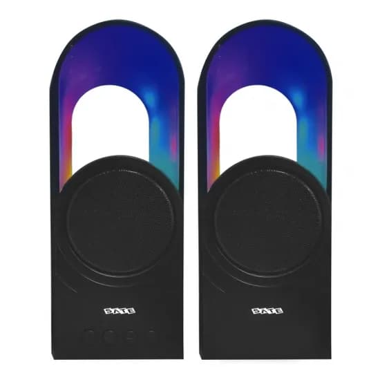 Caixa de Som Sate AS-92009 RGB/BT/USB Preto