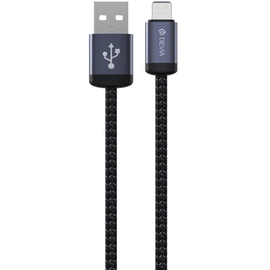 Cabo Devia EC650 USB para Lightning 2M - Preto