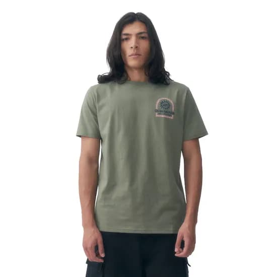 Remera Quiksilver Moda Sun Power Verde