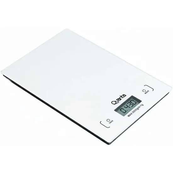 Balança Digital de Cocinha Quanta QTBCV50 5KG - Vidro Temperado