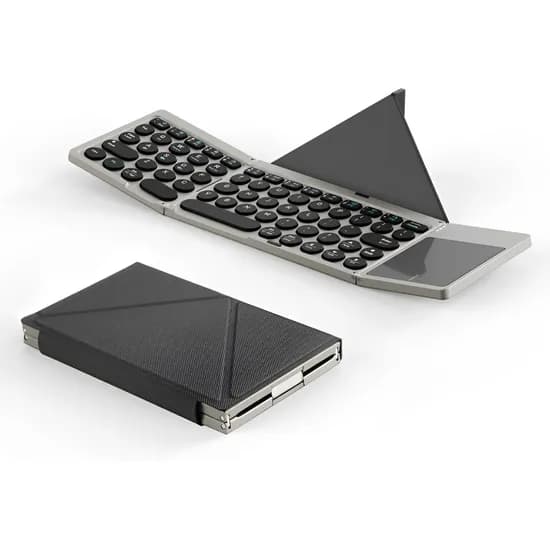 Teclado Touch Dux Ducis Ok Flip Series Triplo Dobrável - Preto