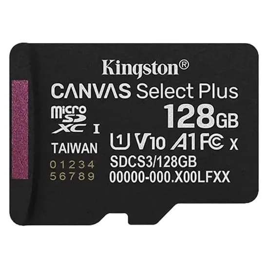 Cartão de Memória Micro SD Kingston Canvas Select Plus 128GB 150MBS - SDCS3/128GB
