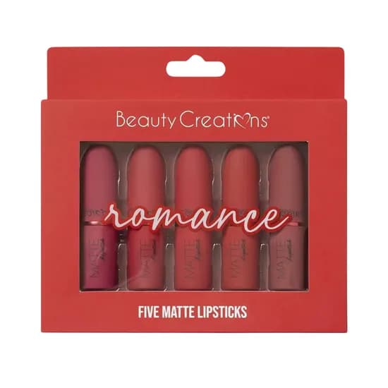Set de Cosméticos Beauty Creations Five Matte Romance 5 Piezas