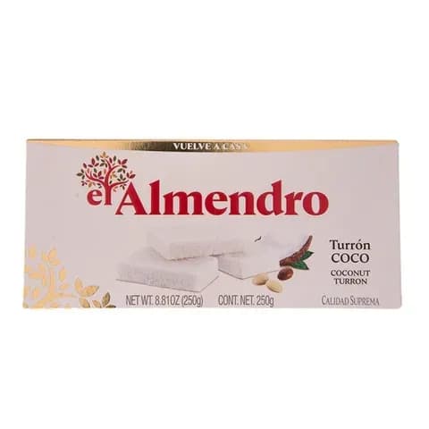 El Almendro Turron Coco 250G