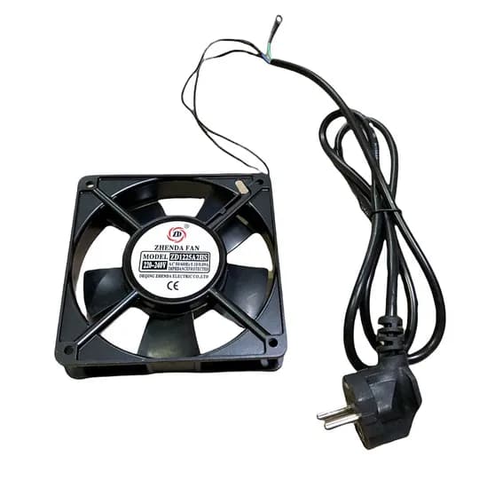 F. Rack Ventilador Cooler Ac 220-240V 0.09A ZD1225A2HS