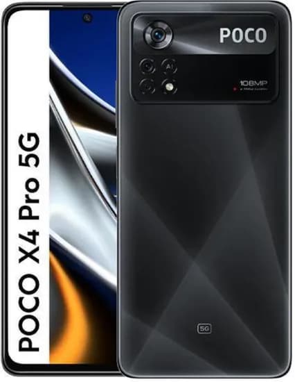 Celular Xiaomi Poco X4 Pro 5G 128GB/ 6GB Ram/ Dual Sim/ 6.6/ 4K/ Câm 108MP -Preto(Global)