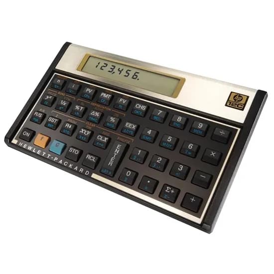 Calculadora Financeira HP 12C Português Internacional Gold - HP12C Int