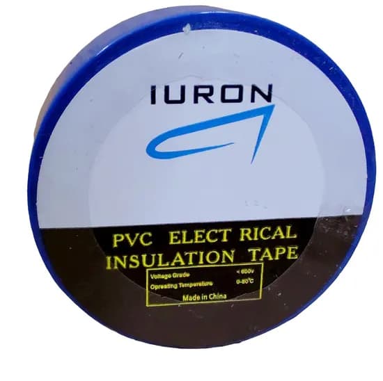 Maq. Iuron Fita de Isolamento Elétrico de PVC 05M Azul