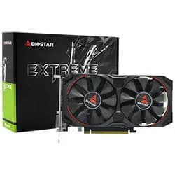 Placa de Vídeo Biostar Extreme Gaming 4GB Geforce GTX1050TI GDDR5 - VN1055TF41-AN1RA-BS2