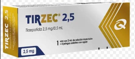 Tirzec 2.5 MG 1 Ampola
