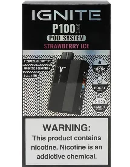 Ignite P100 Kit Metalic Strawberry Ice