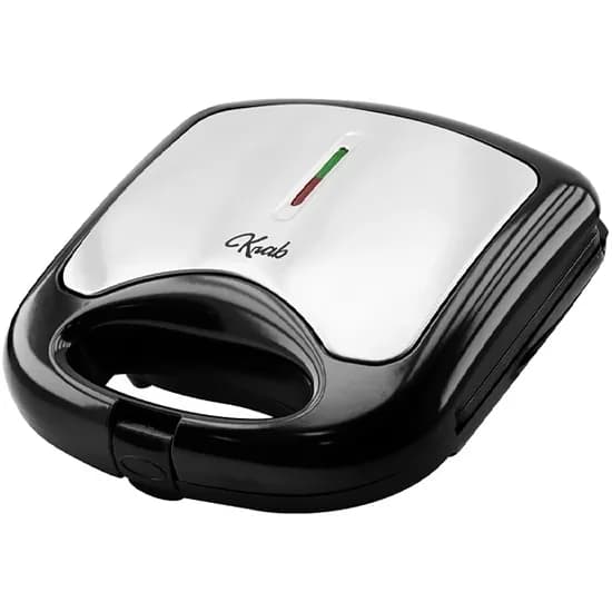 Sanduicheira e Grill Krab KBSG70 750 Watts 220 - 240V ~ 50/60 HZ - Preta/Prata