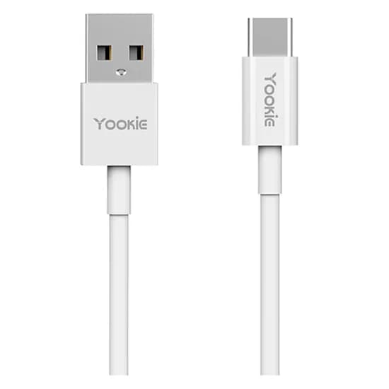 Cabo Yookie USB para USB-C CB1 - Branco