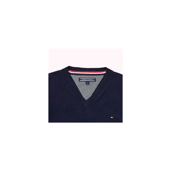 Suéter Tommy Hilfiger Masculino KB0KB01654-403 08 Azul Marinho