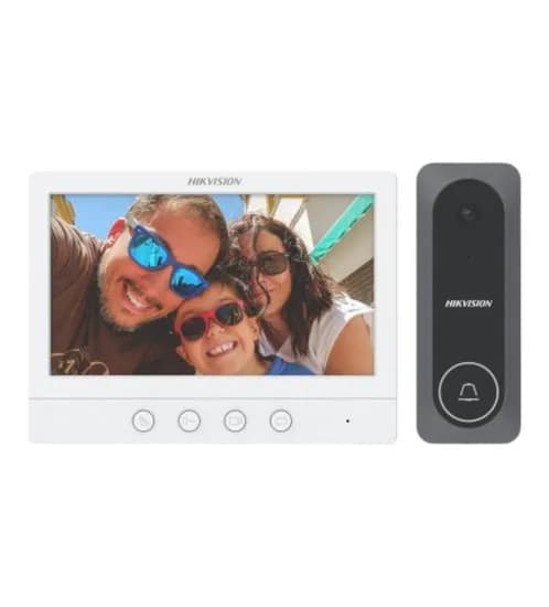 Hikvision Kit Interfone Analógico com Video DS-KIS212