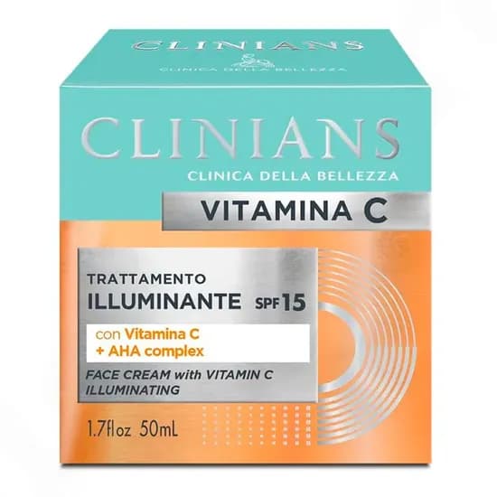 Clinians Crema Vitamina C + Aha Complex SPF15 50ML