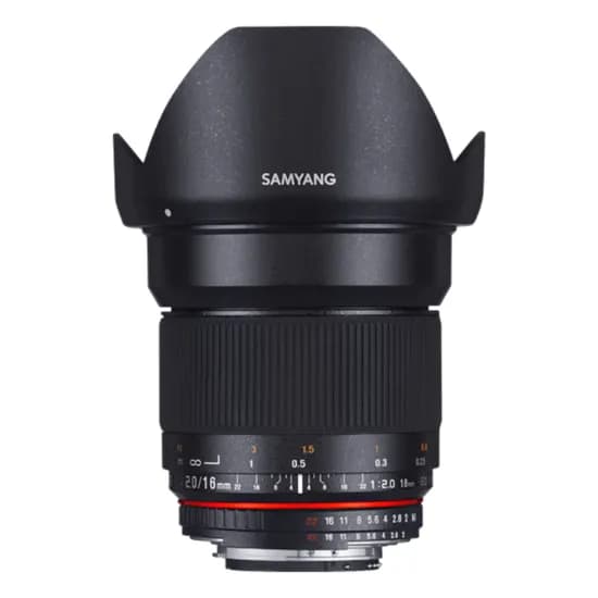 Lente Samyang Panasonic MF 16MM F2.0 MFT Aps-C