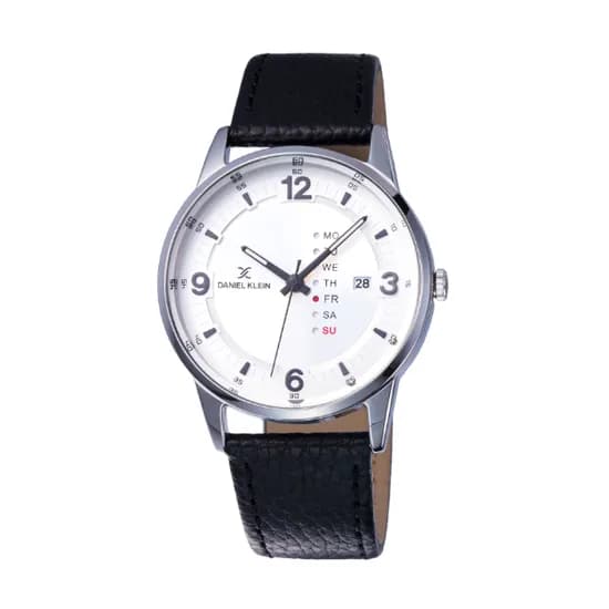 Relógio Analógico Masculino Daniel Klein Premium DK12015-1 - Preto/Prata