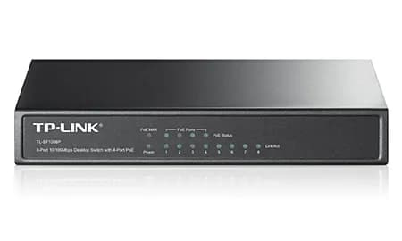TP-Link Hub Switch 08P TL-SF1008P 10/100 Desktop Poe