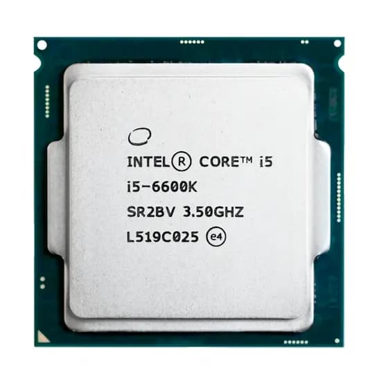 Cpu OEM Intel 1151 i5 6600K 3.5GHZ s/CX s/fan s/G