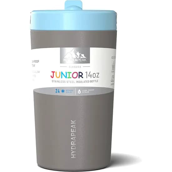 Garrafinha Escolar Hydrapeak HP-CUP14-Grey-CL/NV 400ML - Cinza