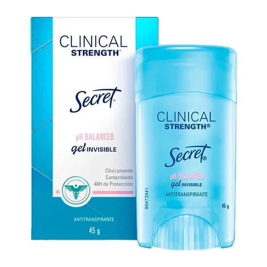 Desodorante Secret Clinical PH Balanced Gel 45G