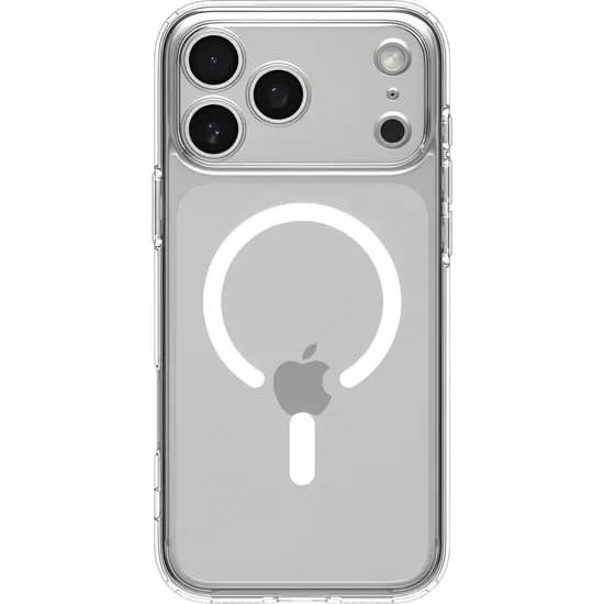 Capa Spigen iPhone 17 Pro Max Crystal Hybrid ACS09599 - Clear White