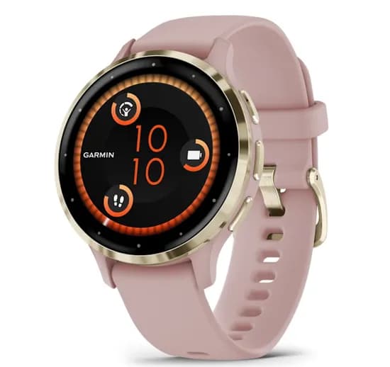 Garmin Relógio Venu 3S Rose Soft Gold 41MM 010-02785-03