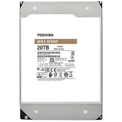 HD Toshiba 20TB N300 Nas 3.5" SATA 3 7200RPM - HDWG82AXZSTA (Garantia BR)