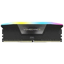 Memória Ram Corsair Vengeance RGB DDR5 16GB 5200MHZ - Preto (CMH16GX5M1B5200C40)