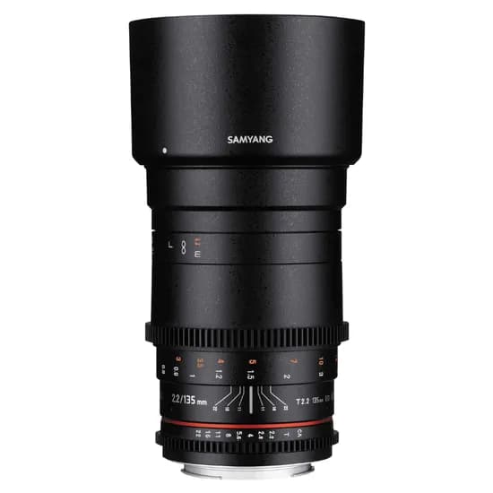 Lente Cine Samyang Nikon VDSLR 135MM T/2.2 Ed Umc